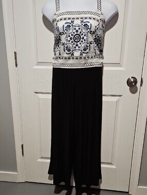 Cato Wide Leg Pants - Black